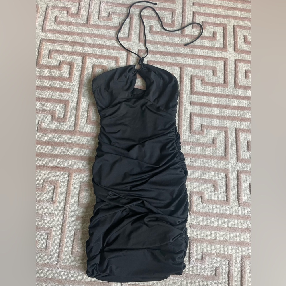 Princess Polly Black Ruched